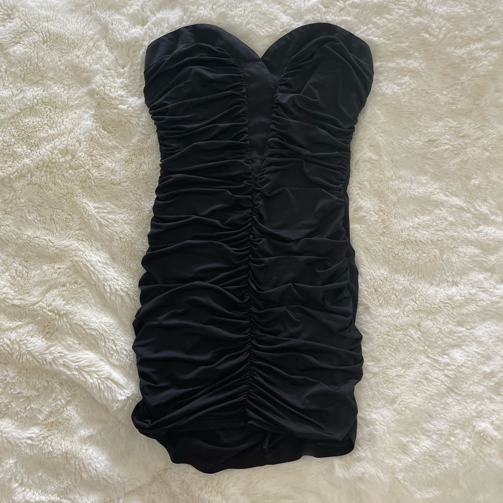 Marciano mini dress in black